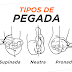 Tipos de pegada no treino